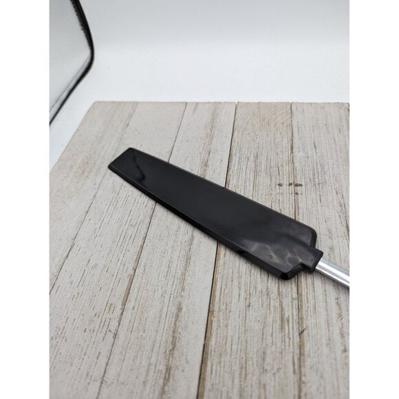 Icing Spatula Spreader Serrated Knife 12 1/2" Nylon Plastic Black - Picture 2 of 7